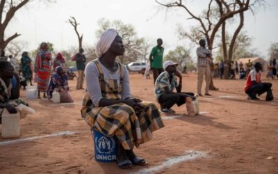 Le HCR et le PAM attirent l’attention sur le fait que les réfugiés en Afrique sont menacés par la faim et la malnutrition en raison de l’aggravation des pénuries alimentaires causées par la crise de Covid-19