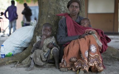 Congolese mothers trek to safety in South Sudan