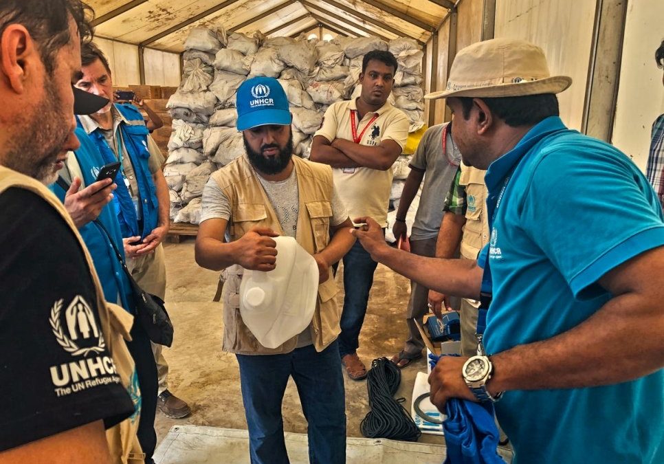 Sheikh Thani Bin Abdullah makes the largest individual contribution ever in support of UNHCR