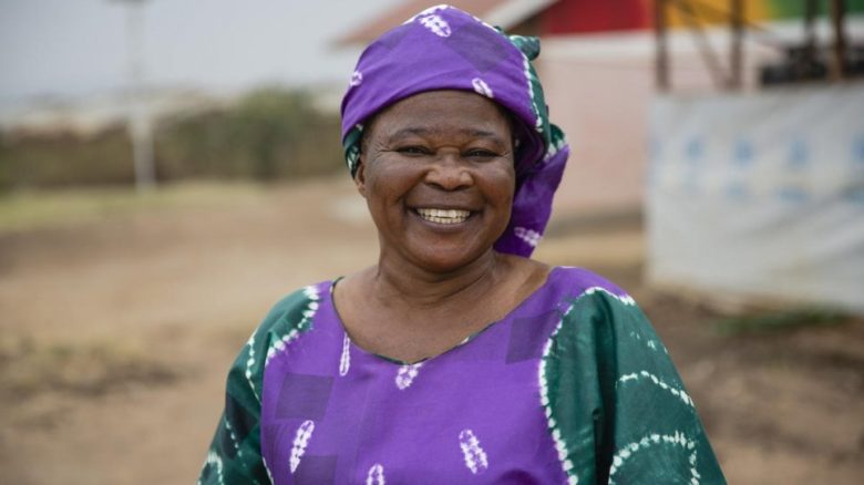 Congolese rights activist Sabuni Francoise Chikunda is the Nansen Refugee Award regional winner for Africa