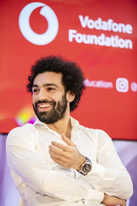 Egyptian football star Mo Salah calls for a team effort to ensure disadvantaged children receive a life-changing education  