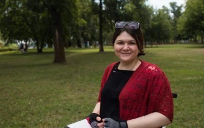 Une activiste défend les droits des personnes handicapées en Ukraine