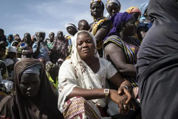 Fatima Maiga looking into the camera.