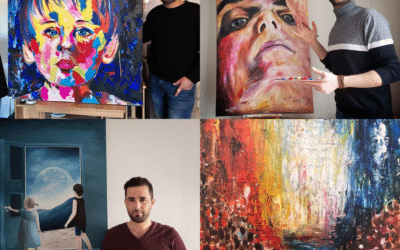 #IAmAnAdvocate: Former Iraqi refugees and brothers create art to raise funds in support of displaced people worldwide