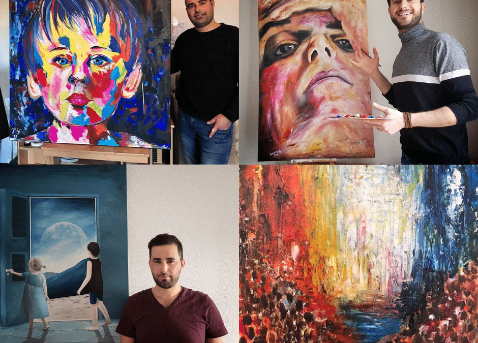 #IAmAnAdvocate: Former Iraqi refugees and brothers create art to raise funds in support of displaced people worldwide