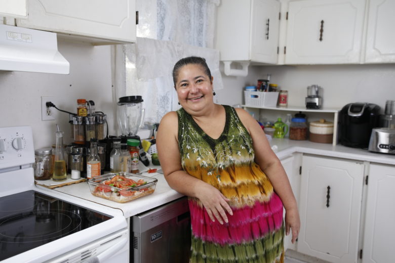 Lucila Cabrera at her home in Ottawa August 14, 2020