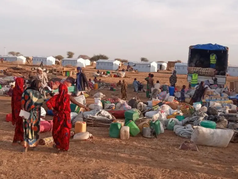 Des familles de réfugiés maliens sont de retour dans le camp de Goudoubo, au Burkina Faso, en décembre 2020. Certaines avaient quitté le camp en mars dernier à la suite d’incidents de sécurité.