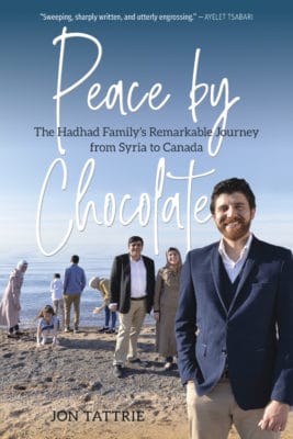 Peace by Chocolate: The Hadhad Family's Remarkable Journey to Canada (cover) © Goose Lane Editions