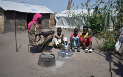 Refugees in Sudan reap benefits of clean cooking energy