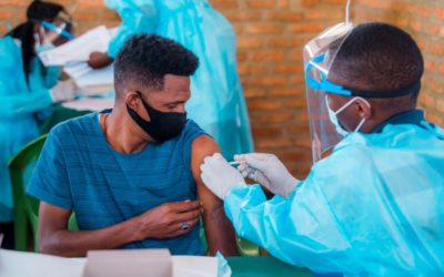 First refugees receive COVID-19 vaccinations in Rwanda