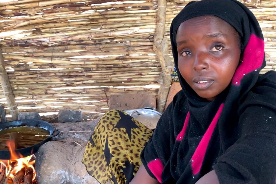 In Chad, Central African refugee keeps hope alive