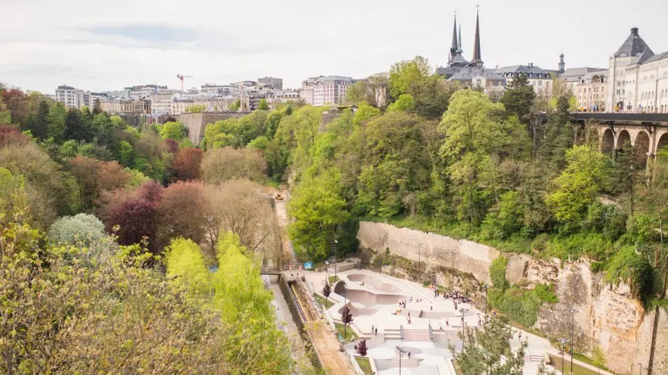 Luxembourg City where Yonas has made his home since arriving in 2012. Recently he became a citizen of Luxembourg.