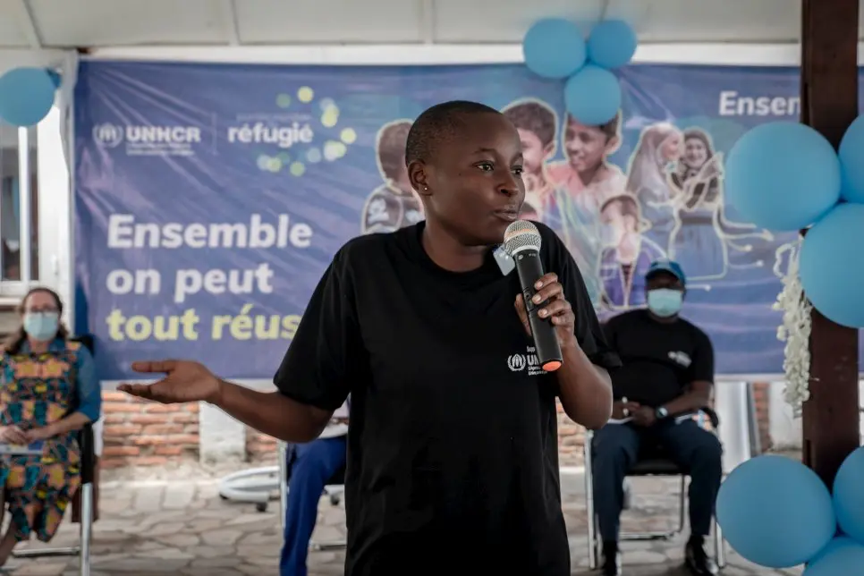 In DRC, celebrating refugees and the community that welcomes them in Goma.