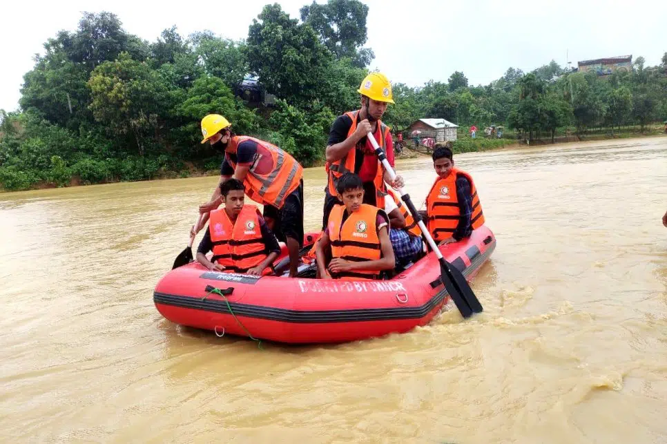 Deadly floods and landslides hit Rohingya camps in Bangladesh