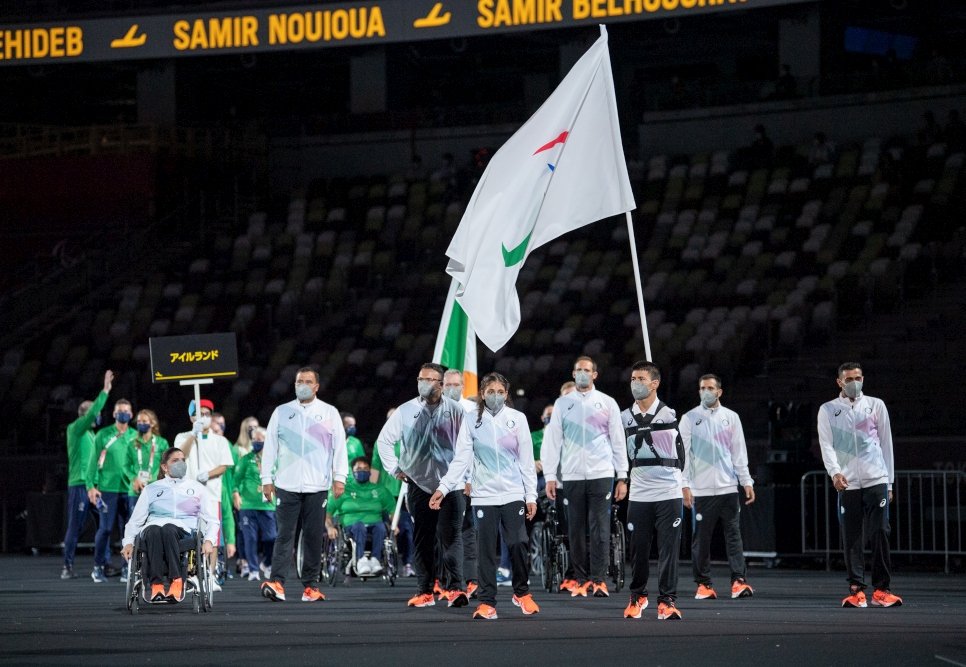 The Refugee Paralympic Team.