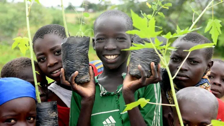 boy smiling at a camera