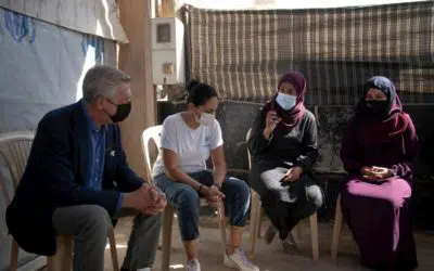 UN High Commissioner for Refugees Filippo Grandi urges support for crisis-hit Lebanon