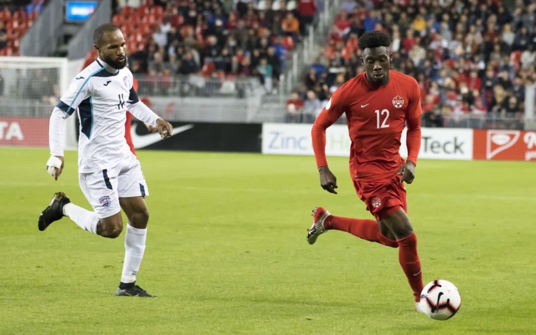 “Sports can make refugees feel at home”: A Q&A with Alphonso Davies