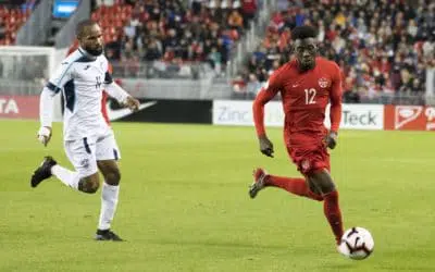“Sports can make refugees feel at home”: A Q&A with Alphonso Davies