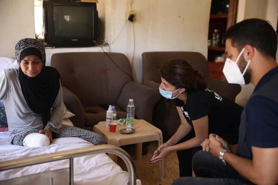 Le HCR rénove des habitations pour aider les libanais et les réfugiés à surmonter la crise