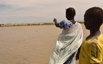 Refugees count their losses as floods destroy camp in Sudan