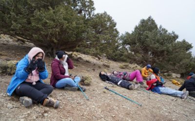 Refugee women scale Atlas mountain to tackle gender violence