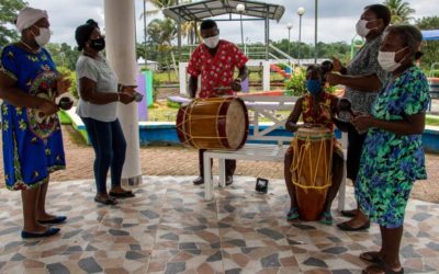 Drumming against gender-based violence in Ecuador