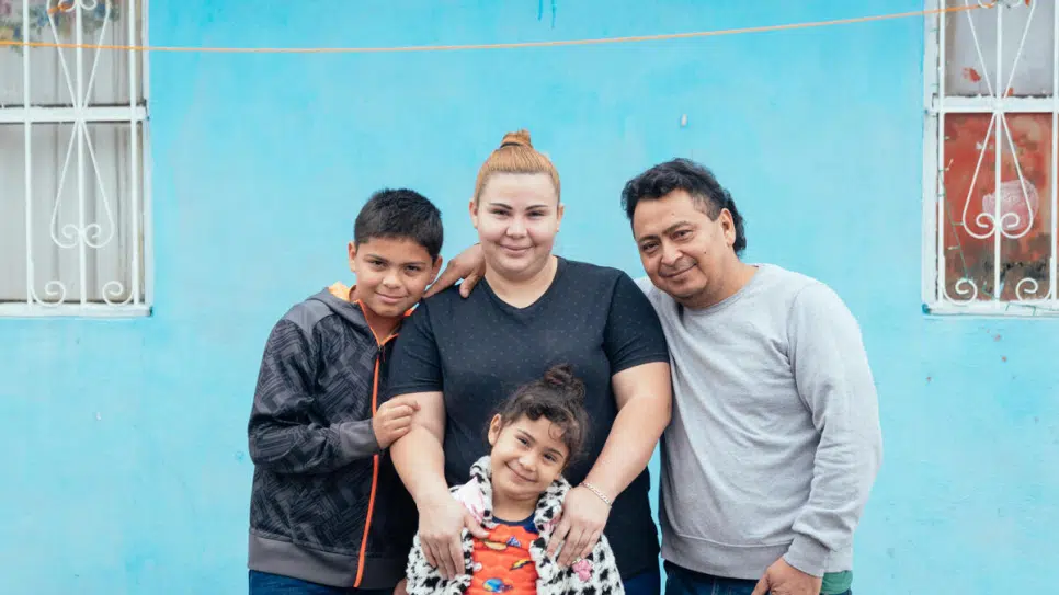 Une famille de réfugiés trouve sécurité et stabilité au Mexique. Prochaine étape : la citoyenneté