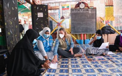 UNHCR Deputy calls for enhanced access to education and livelihoods for Rohingya refugees in Bangladesh