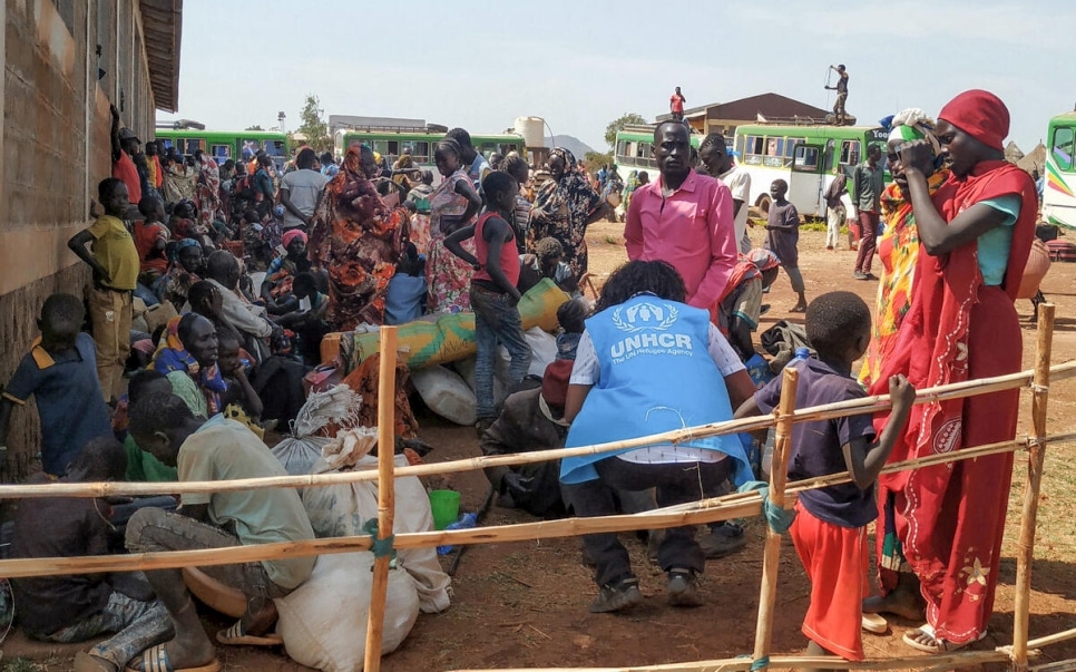 Le HCR et ses partenaires se mobilisent pour apporter une aide urgente à des milliers de réfugiés dans la région de Benishangul Gumuz en Éthiopie