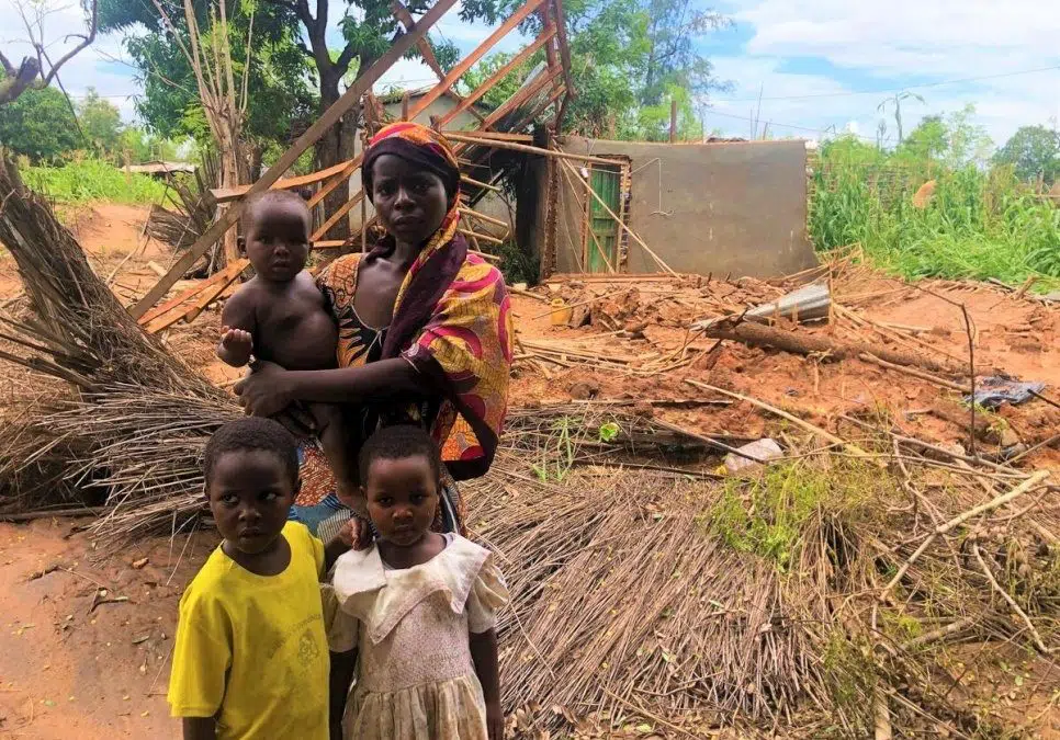 Le HCR et ses partenaires apportent une aide d’urgence à des milliers de personnes au Mozambique après le passage du cyclone tropical Gombe