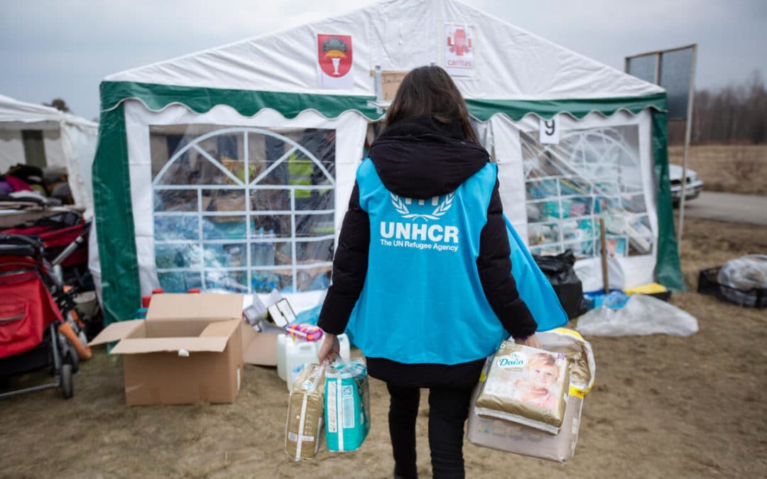 Private sector donates over US$200 million to UNHCR’s Ukraine emergency response