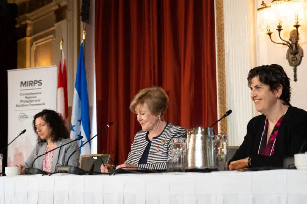 Left to right Marian Campbell Jarvis, Gillian Triggs and Carol McQueen.