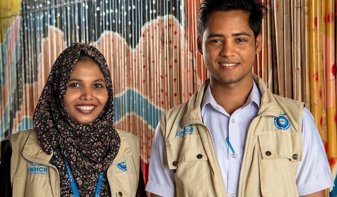Rohingya and Bangladeshi teachers pair up to tackle education hurdles in camps
