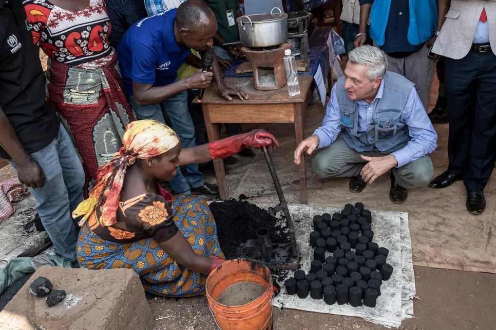 In Tanzania, UNHCR’s Grandi urges more backing for solutions as the country continues to host refugees