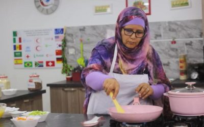Back to basics cookery show helps refugees in Algeria amid food crisis