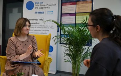 In Poland, a Ukrainian psychologist helps her fellow refugees