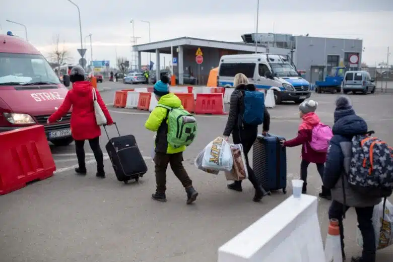 Ukrainians have fled their country