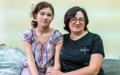 Abandoned hospital gets new life as a home for Ukrainian refugees in Bulgaria
