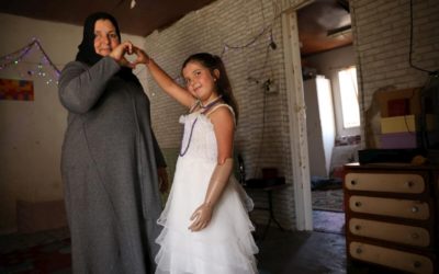Child’s joy helps Syrian refugee family weather Lebanon’s economic crisis