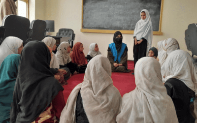 Former refugee, now volunteer teacher, helps other Afghan girls get an education