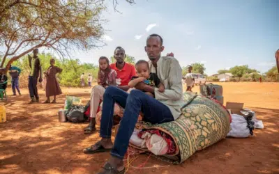 Thousands of newly arrived Somali refugees in Ethiopia relocated to new settlement