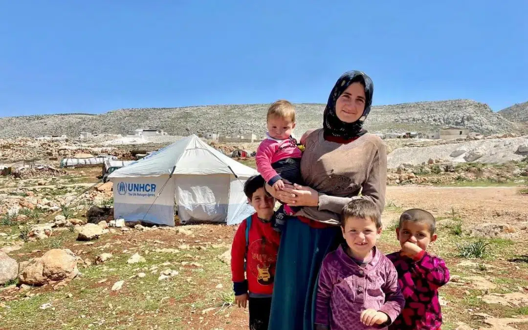 Aid offers vital lifeline to quake-hit families in north-west Syria