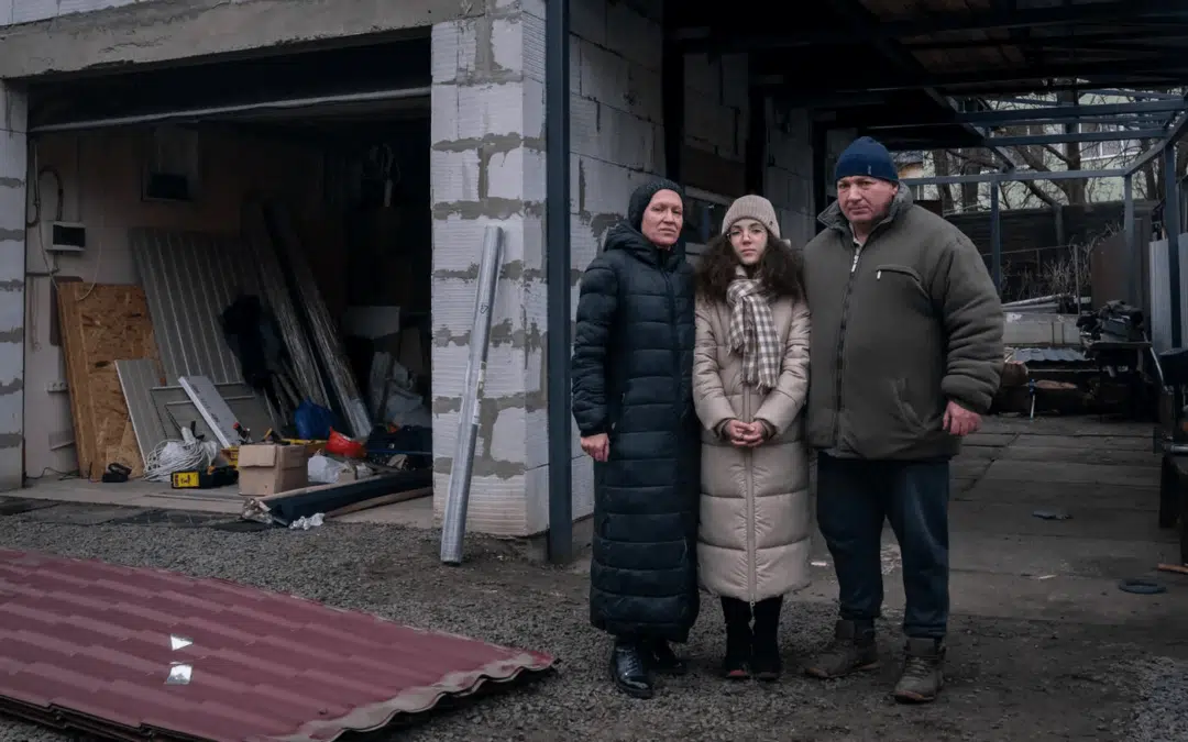 Home repairs help restore Ukrainian communities shattered by war