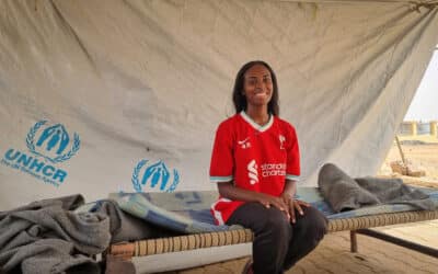 Young doctor displaced by Sudan’s conflict helps others forced to flee