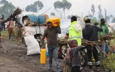 UNHCR and UNICEF condemn the bombardment of displacement camps in eastern Democratic Republic of the Congo
