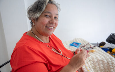 Regular status helps Venezuelan entrepreneur weave dreams and hopes for the future in Ecuador