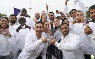 UNHCR celebrates historic Olympics with largest refugee team and first medal