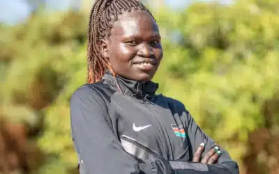 Young refugee athlete defies odds to compete in Paris Olympics