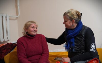 Mille jours de guerre en Ukraine : La cheffe adjointe du HCR appelle à la solidarité avec les victimes civiles